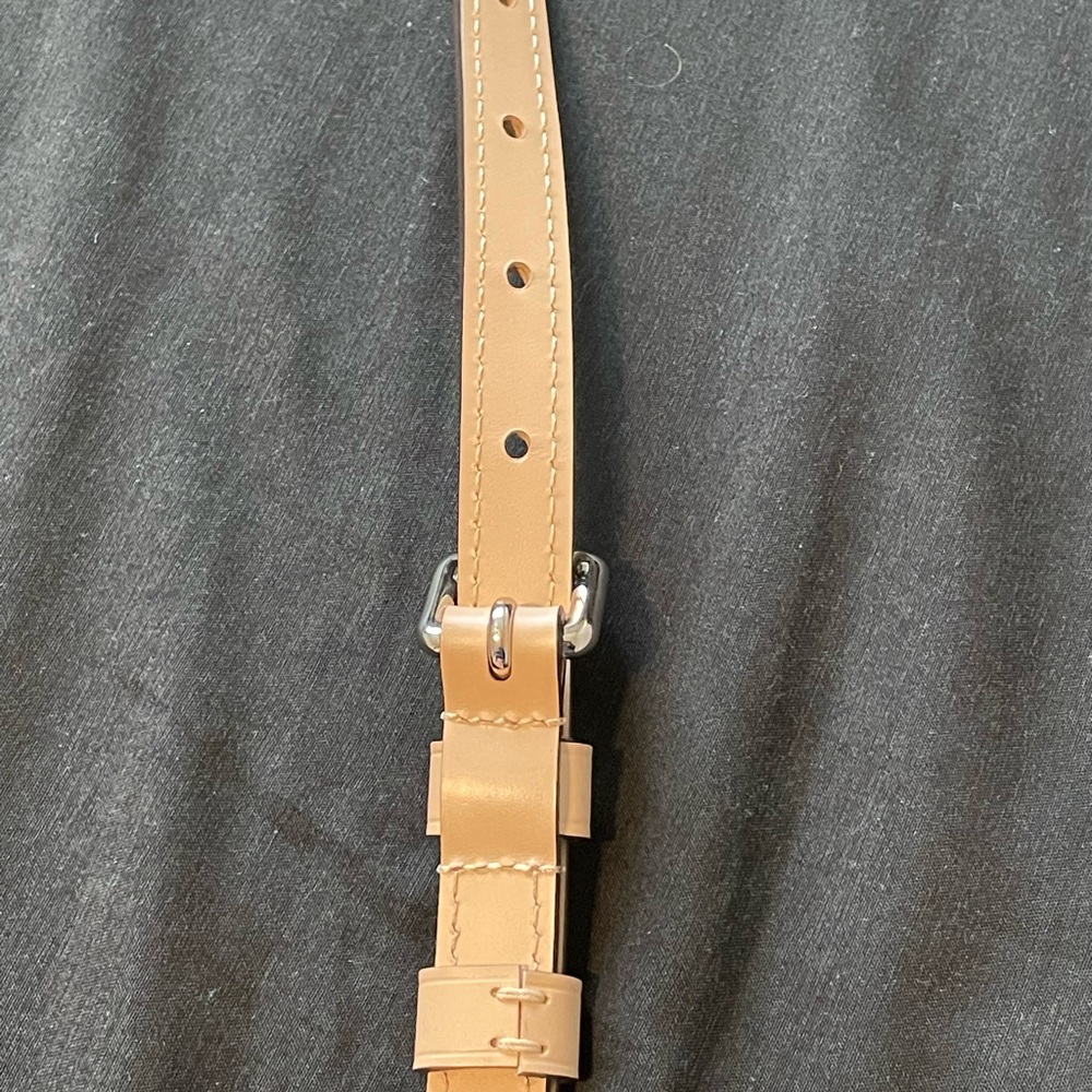 Louis Vuitton/ Dune colored strap with silver hardware. - Picture 6 of 12